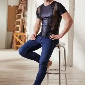 NEK Dominator Herren Shirt mit Powernet-Einsätzen und Metallringen S NEK Dominator Herren Shirt mit Powernet-Einsätzen und Metallringen S – Bild 4