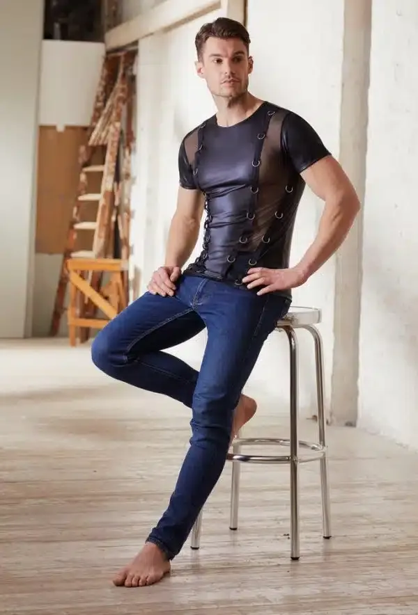 NEK Dominator Herren Shirt mit Powernet-Einsätzen und Metallringen S NEK Dominator Herren Shirt mit Powernet-Einsätzen und Metallringen S