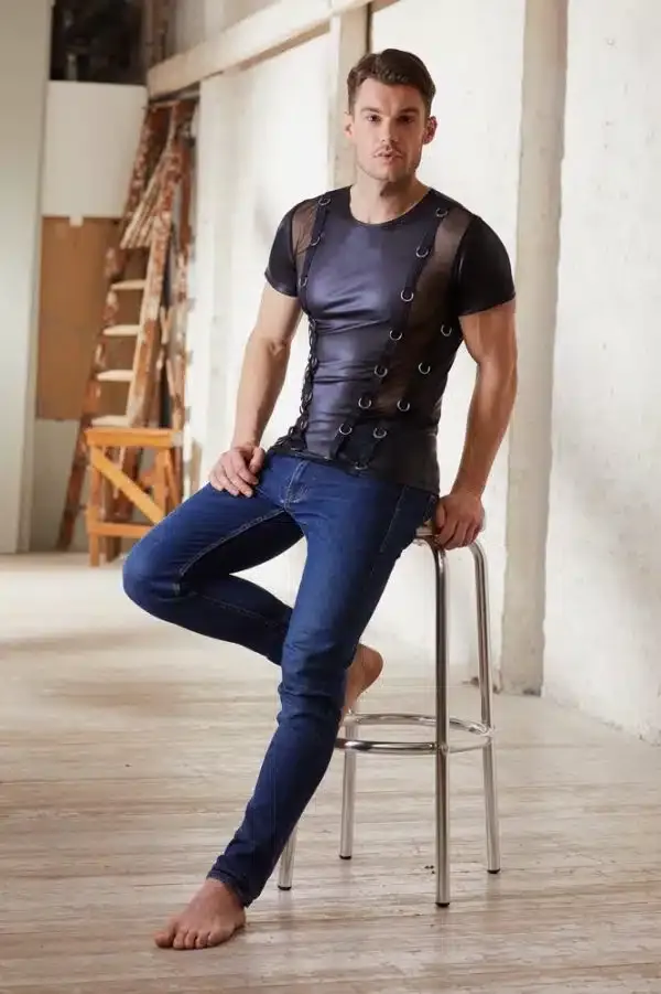 NEK Dominator Herren Shirt mit Powernet-Einsätzen und Metallringen S NEK Dominator Herren Shirt mit Powernet-Einsätzen und Metallringen S