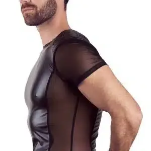 NEK Herrenshirt - Tight-Fit, Mattlook, gesteppte Schultern, Powernet-Einsätze L NEK Herrenshirt - Tight-Fit, Mattlook, gesteppte Schultern, Powernet-Einsätze L – Bild 4