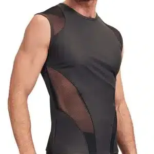 NEK Herren Shirt - Mattlook mit Netz-Einsätzen S NEK Herren Shirt - Mattlook mit Netz-Einsätzen S – Bild 3