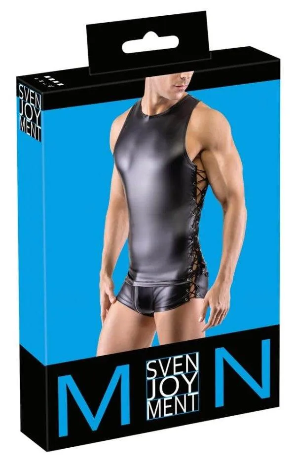 Svenjoyment Geschnürtes Herren Top XL