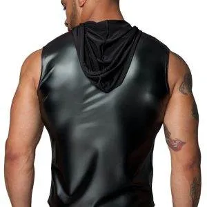 Noir Powerwetlook Kapuzenshirt L Noir Powerwetlook Kapuzenshirt L – Bild 4
