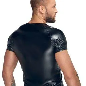 Noir Powerwetlook Shirt 2XL Noir Powerwetlook Shirt 2XL – Bild 4