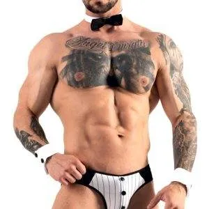 Svenjoyment Herren Jockslip Set Schwarz/Weiß M Svenjoyment Herren Jockslip Set Schwarz/Weiß M – Bild 3