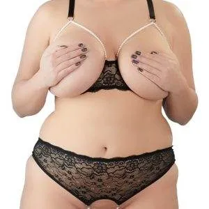 Cottelli CURVES - Perlenset mit Soft-BH und String L Cottelli CURVES - Perlenset mit Soft-BH und String L – Bild 3