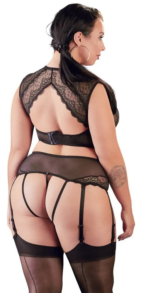 Cottelli CURVES - Verführerisches Spitzen-Set 3XL Cottelli CURVES - Verführerisches Spitzen-Set 3XL