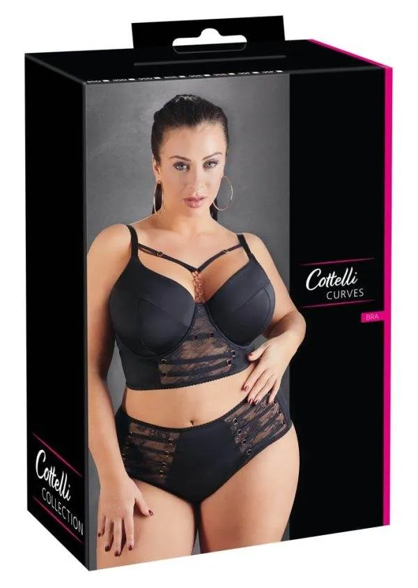 22131921431_verp Cottelli CURVES - Longline-BH Deko-Bänder, blickdicht, elastisch 95E