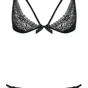 Obsessive Intensa - BH Set mit Spitze und Zierschleifen S/M Obsessive Intensa - BH Set mit Spitze und Zierschleifen S/M – Bild 3