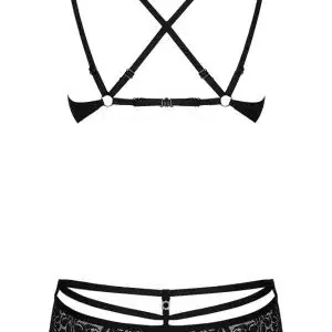 Obsessive Spitzen-Set: Verstellbarer BH & String L/XL Obsessive Spitzen-Set: Verstellbarer BH & String L/XL – Bild 5
