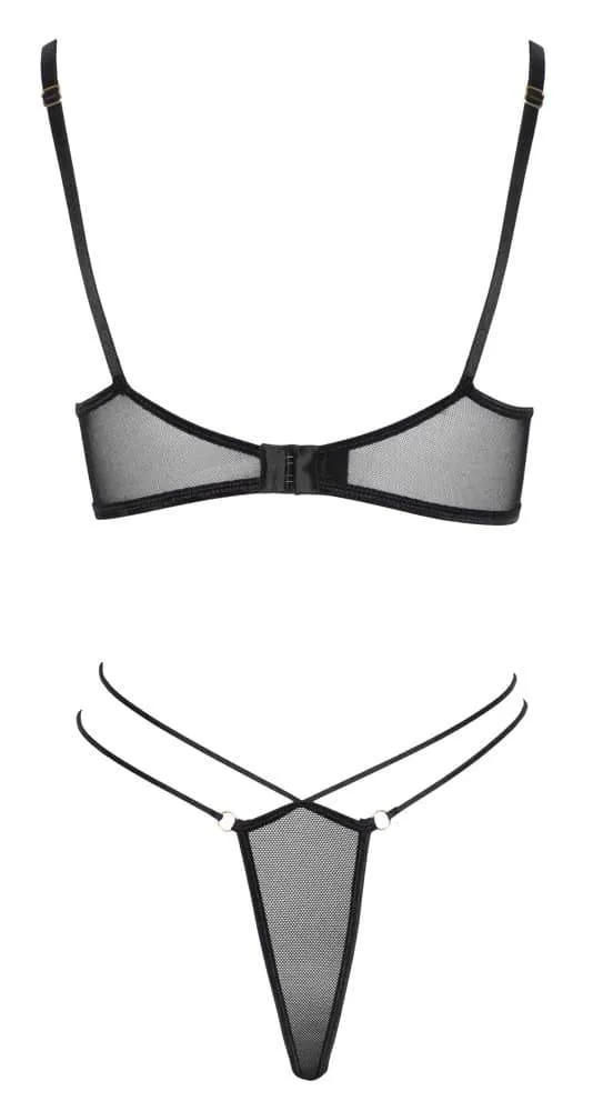 Cottelli LINGERIE - Verführ-Ensemble mit BH & Riostring S Cottelli LINGERIE - Verführ-Ensemble mit BH & Riostring S