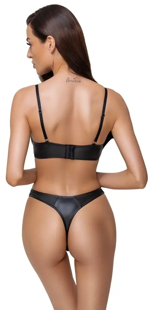 Cottelli LINGERIE - Mattes BH-Set mit Riostring 75B/S Cottelli LINGERIE - Mattes BH-Set mit Riostring 75B/S