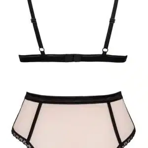 Obsessive Lilines Set - Elegant & raffiniert Rosa/Schwarz S/M Obsessive Lilines Set - Elegant & raffiniert Rosa/Schwarz S/M – Bild 5