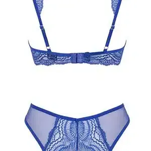Obsessive Giselia - BH & Slip in royalem Blau XS/S Obsessive Giselia - BH & Slip in royalem Blau XS/S – Bild 5