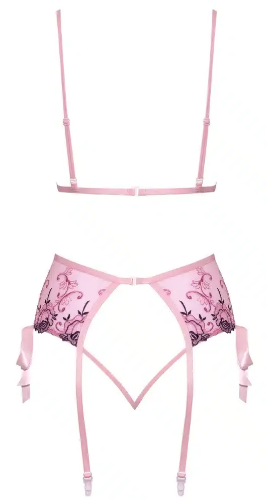 Kissable BH-Set, floral bestickt L/XL Kissable BH-Set, floral bestickt L/XL