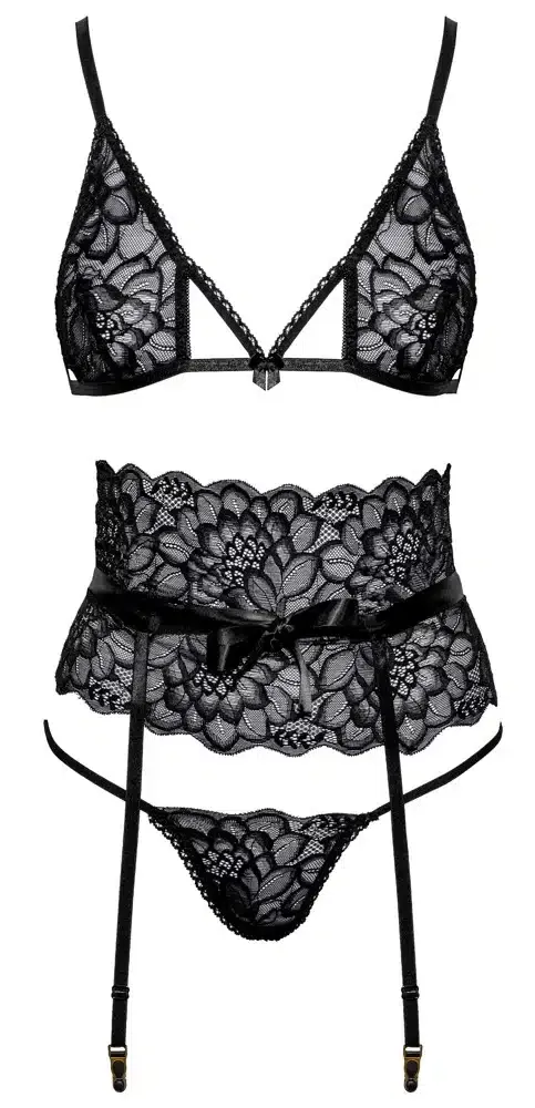 Kissable Strapsset aus Spitze S/M Kissable Strapsset aus Spitze S/M
