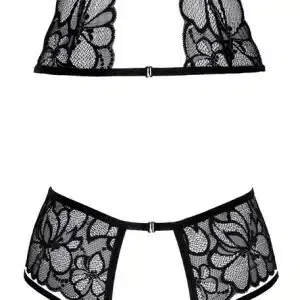 Kissable BH-Set aus Spitze - Soft-BH, Strapsgurt & String L/XL Kissable BH-Set aus Spitze - Soft-BH, Strapsgurt & String L/XL – Bild 5