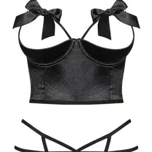 Obsessive Erotische Dessous - Bügel-Hebe & String Set L/XL Obsessive Erotische Dessous - Bügel-Hebe & String Set L/XL – Bild 3