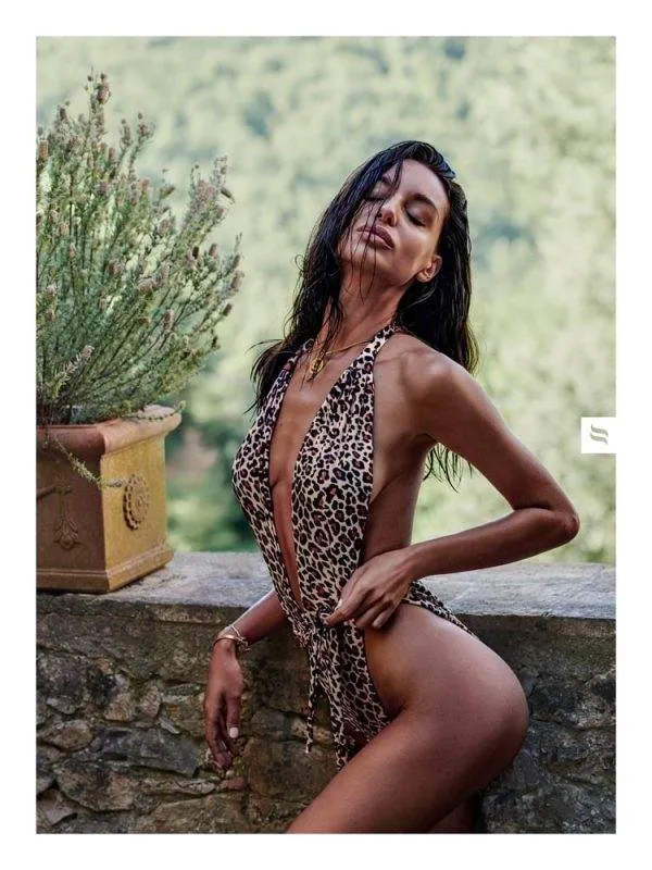 Obsessive Badeanzug Leo - Trendiger Einteiler für Schwimmen & Sonnen Leopardenmuster S-L Obsessive Badeanzug Leo - Trendiger Einteiler für Schwimmen & Sonnen Leopardenmuster S-L