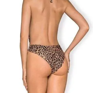 Obsessive Badeanzug Leo - Trendiger Einteiler für Schwimmen & Sonnen Leopardenmuster S-L Obsessive Badeanzug Leo - Trendiger Einteiler für Schwimmen & Sonnen Leopardenmuster S-L – Bild 5