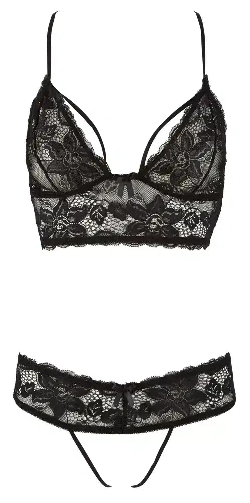 Cottelli LINGERIE - Spitzen Bralette & String L Cottelli LINGERIE - Spitzen Bralette & String L