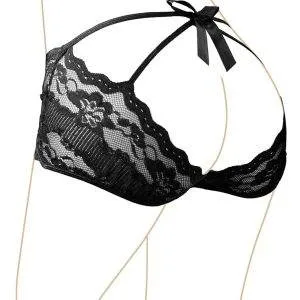 Cottelli LINGERIE - Verführerische Spitzen-Panty mit Rückenbindung S Cottelli LINGERIE - Verführerische Spitzen-Panty mit Rückenbindung S – Bild 5