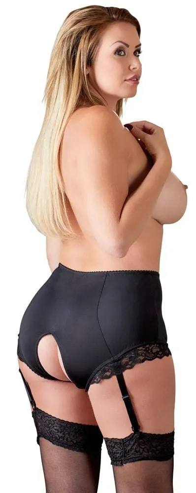 Cottelli CURVES Strapsslip ouvert, verstellbare Strapse, figurformend 2XL Cottelli CURVES Strapsslip ouvert, verstellbare Strapse, figurformend 2XL