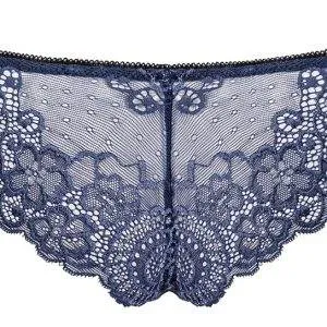 Obsessive Auroria - Edler Slip in Blau Blau/Grau S/M Obsessive Auroria - Edler Slip in Blau Blau/Grau S/M – Bild 4