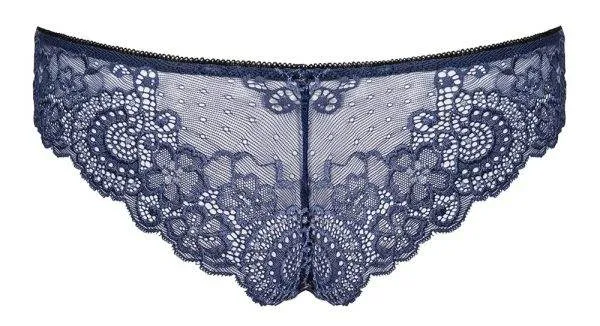 Obsessive Auroria - Edler Slip in Blau Blau/Grau S/M Obsessive Auroria - Edler Slip in Blau Blau/Grau S/M