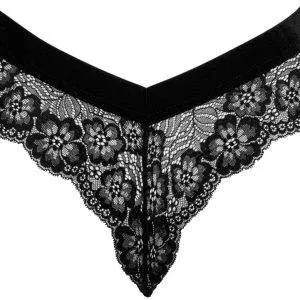 Cottelli LINGERIE - Spitzenpanty mit abnehmbarer Kette S Cottelli LINGERIE - Spitzenpanty mit abnehmbarer Kette S – Bild 5