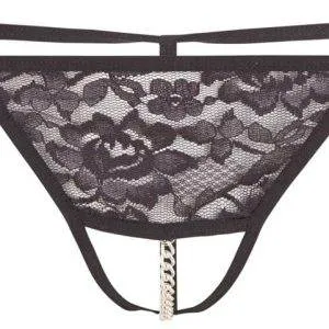 NO:XQSE Ouvert-String mit Metallkette durch den Schritt S/M NO:XQSE Ouvert-String mit Metallkette durch den Schritt S/M – Bild 4