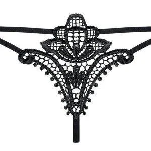 Obsessive String Luiza - Knapp geschnitten & mit Stickerei L/XL Obsessive String Luiza - Knapp geschnitten & mit Stickerei L/XL – Bild 3