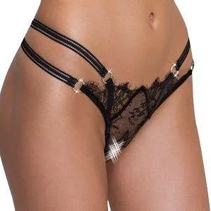 Cottelli LINGERIE - Verführerischer Riostring mit Strassringen M/L Cottelli LINGERIE - Verführerischer Riostring mit Strassringen M/L – Bild 3