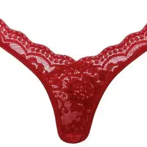Cottelli LINGERIE - String Schleife aus Spitze, Liebesrot S/M Cottelli LINGERIE - String Schleife aus Spitze, Liebesrot S/M – Bild 5