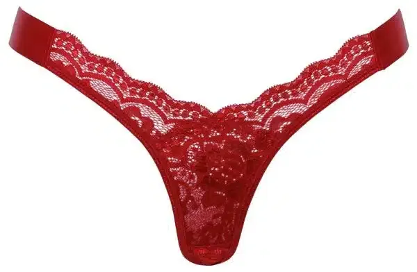 Cottelli LINGERIE - String Schleife aus Spitze, Liebesrot S/M Cottelli LINGERIE - String Schleife aus Spitze, Liebesrot S/M