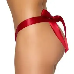 Cottelli LINGERIE - String Schleife aus Spitze, Liebesrot S/M Cottelli LINGERIE - String Schleife aus Spitze, Liebesrot S/M – Bild 3