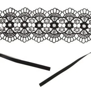 Cottelli ACCESSOIRES - Glamour Halsband mit Strass unisize Cottelli ACCESSOIRES - Glamour Halsband mit Strass unisize – Bild 5