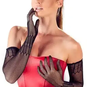 Cottelli ACCESSOIRES - Eleganz in Netz: Ellenbogenlange Handschuhe mit grafischen Mustern S-L Cottelli ACCESSOIRES - Eleganz in Netz: Ellenbogenlange Handschuhe mit grafischen Mustern S-L – Bild 3