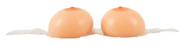 Cottelli Silikonbrüste mit Halter - lebensechte Optik (400g) unisize Cottelli Silikonbrüste mit Halter - lebensechte Optik (400g) unisize