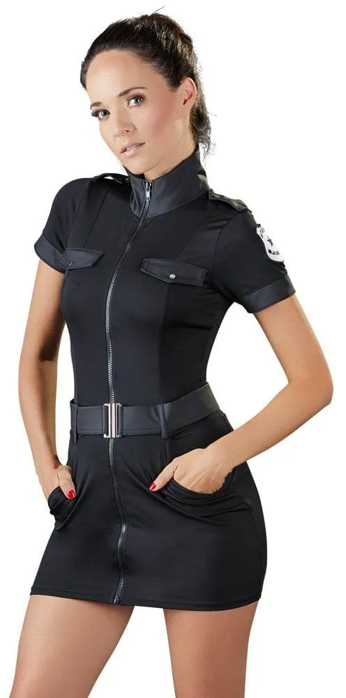 Cottelli COSTUMES Polizeikleid mit Gürtel S Cottelli COSTUMES Polizeikleid mit Gürtel S