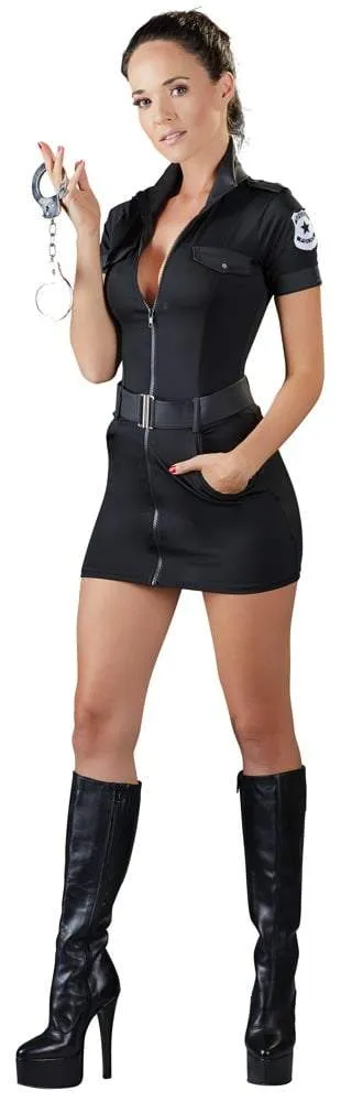 Cottelli COSTUMES Polizeikleid mit Gürtel S Cottelli COSTUMES Polizeikleid mit Gürtel S