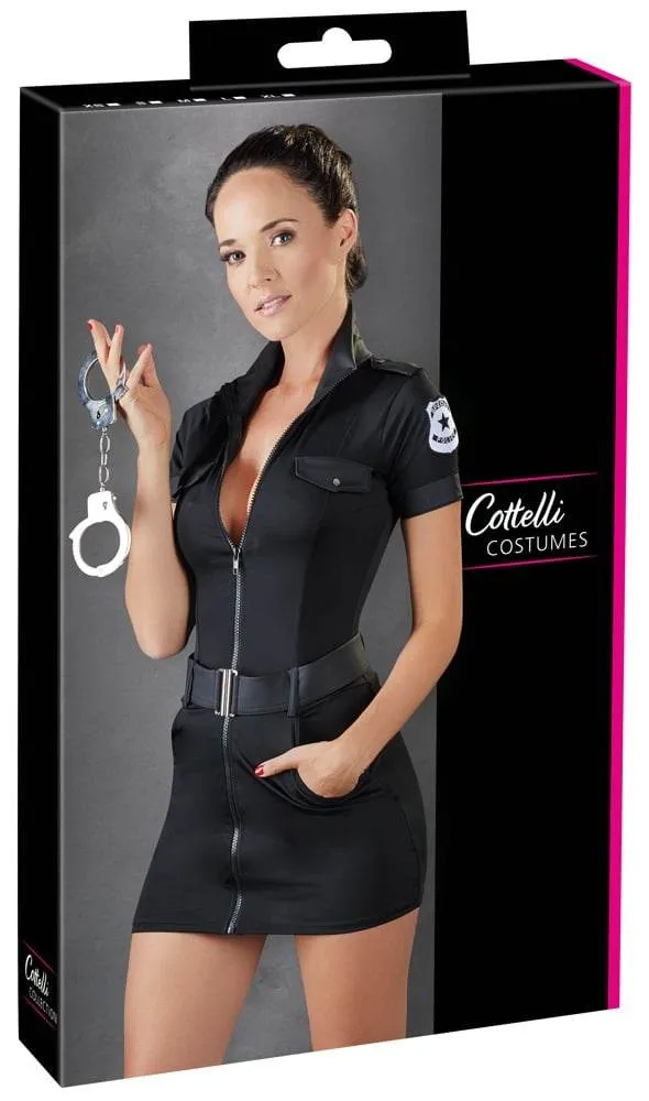 24709341021_verp Cottelli COSTUMES Polizeikleid mit Gürtel S