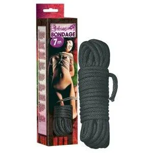 Seil schwarz 7 m Seil schwarz 7 m – Bild 3