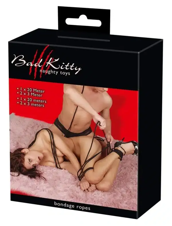 Bad Kitty Bondage Seile - 3er Set für Fesselungen aller Art unisize Bad Kitty Bondage Seile - 3er Set für Fesselungen aller Art unisize