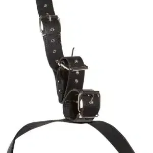 Bad Kitty Hals-Handfessel - Lederoptik, verstellbar, robust Bad Kitty Hals-Handfessel - Lederoptik, verstellbar, robust – Bild 2