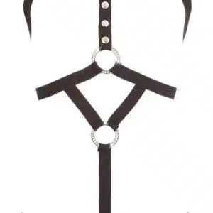 Bad Kitty Bondage-Einteiler mit Strassringen und Druckknöpfen S-L Bad Kitty Bondage-Einteiler mit Strassringen und Druckknöpfen S-L – Bild 5