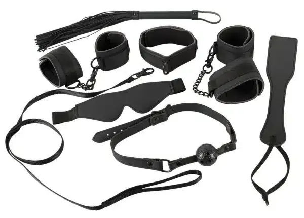 Bad Kitty BDSM Set - 7-teilig aus Lederimitat