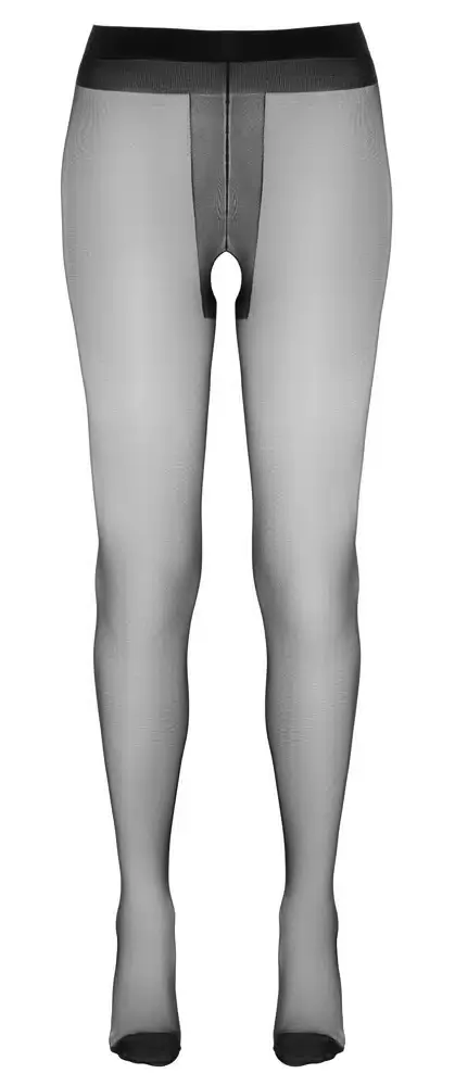 Cottelli LEGWEAR - Ouvert Strumpfhose, Satin Sheer Glanz 5 Cottelli LEGWEAR - Ouvert Strumpfhose, Satin Sheer Glanz 5