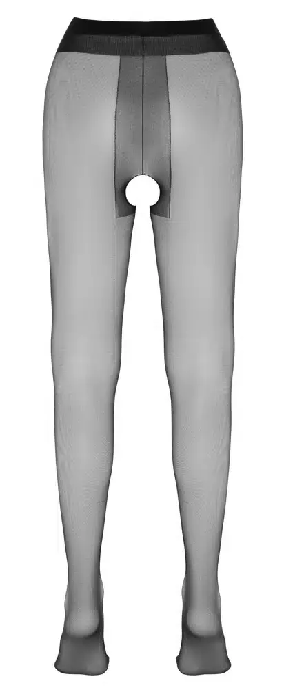 Cottelli LEGWEAR - Ouvert Strumpfhose, Satin Sheer Glanz 5 Cottelli LEGWEAR - Ouvert Strumpfhose, Satin Sheer Glanz 5