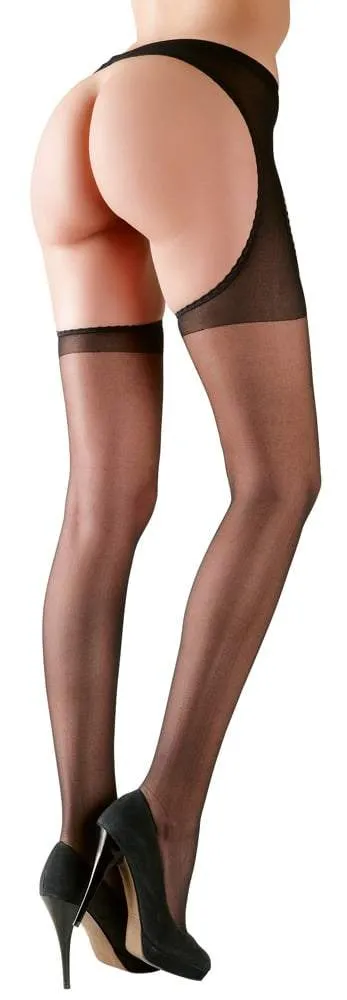 Cottelli LEGWEAR Ouvert Strumpfhose - Pure Verführung! L/XL Cottelli LEGWEAR Ouvert Strumpfhose - Pure Verführung! L/XL